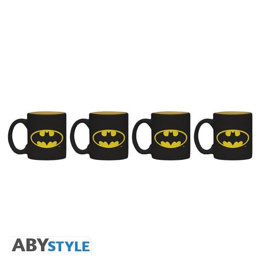 DC COMICS - Batman espresszó bögre szett - 4 db
