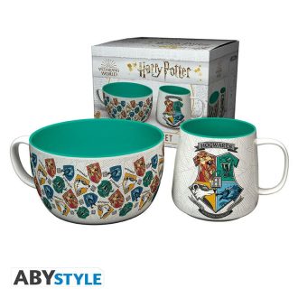 Harry Potter Reggeli Szett: Bögre + Tál