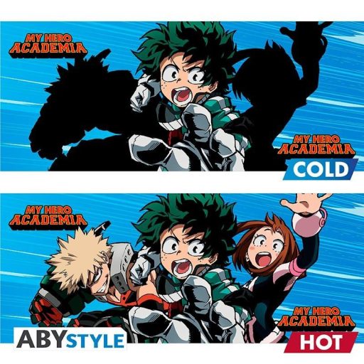 MY HERO ACADEMIA hőre változó bőgre (320 ml) - Hősök