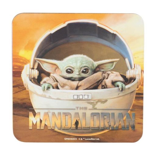 STAR WARS: A MANDALORIAN (A GYEREK) AJÁNDÉKCSOMAG: bögre, alátét, kulcstartó