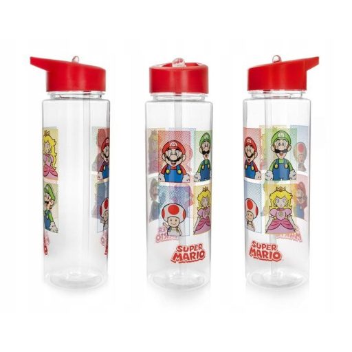 Super Mario ajándékcsomag: vizespalack,  bögre és mágnes