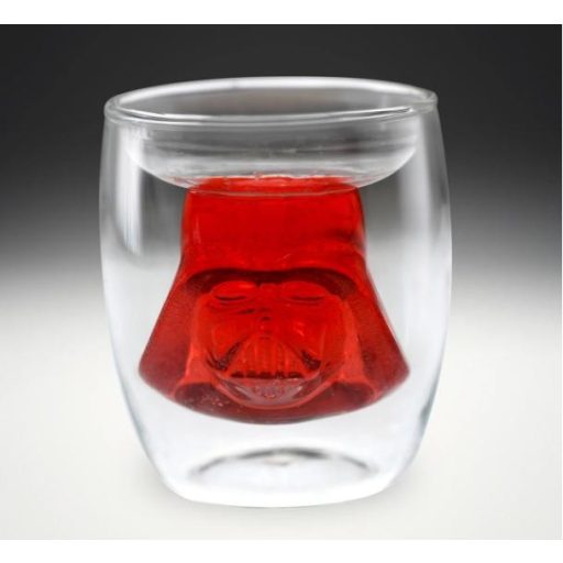 Star Wars 3D üveg pohár - Darth Vader