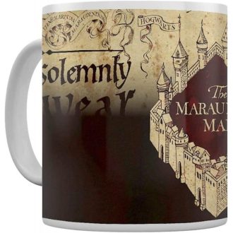 HARRY POTTER A Mardekárok térképe hőre változó bögre