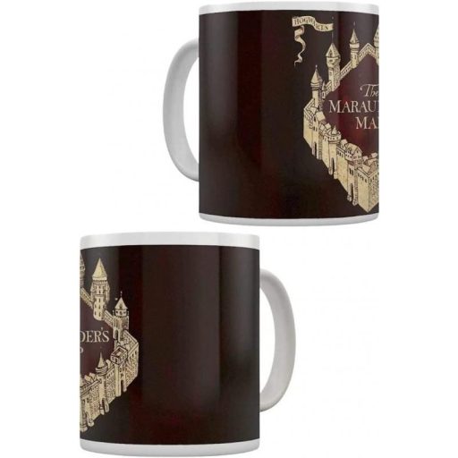 HARRY POTTER A Mardekárok térképe hőre változó bögre