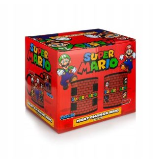  Super Mario termoaktív bögre - téglák