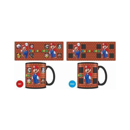  Super Mario termoaktív bögre - téglák
