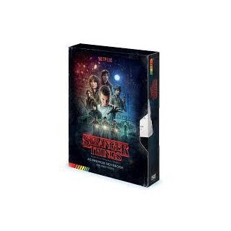   STRANGER THINGS (VHS SEASON ONE) Premium A5 Notebook / Stranger Things prémium A5 jegyzetfüzet - VHS szezon 1