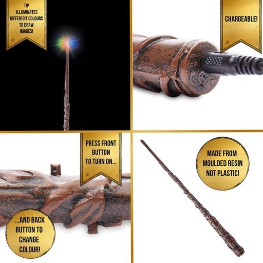 HARRY POTTER - Deluxe Lumos Pálca - Hermione - 35 cm