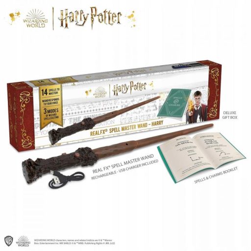 Harry Potter hangaktivált varázspálca - Harry Potter (41 cm)