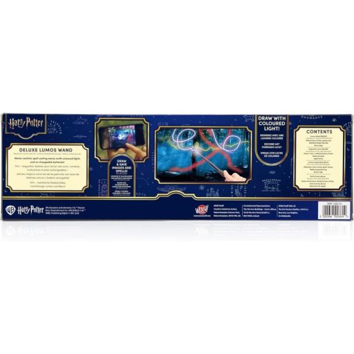 HARRY POTTER - Deluxe Lumos Varázspálca - Hermione - 35 cm (újratölthető akkumulátorral)
