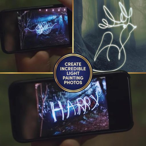 HARRY POTTER - Deluxe Lumos Varázspálca - Hermione - 35 cm (újratölthető akkumulátorral)