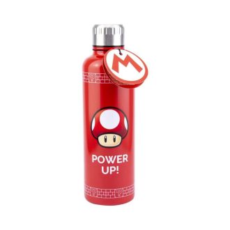 Super Mario Power Up fém vizes palack 500 ml