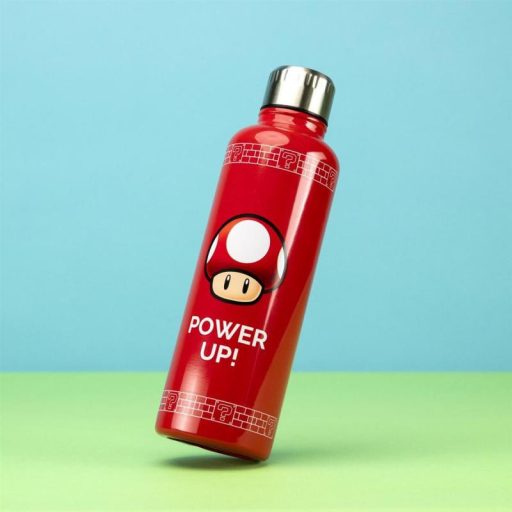 Super Mario Power Up fém vizes palack 500 ml