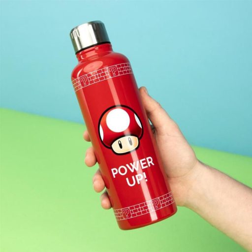 Super Mario Power Up fém vizes palack 500 ml