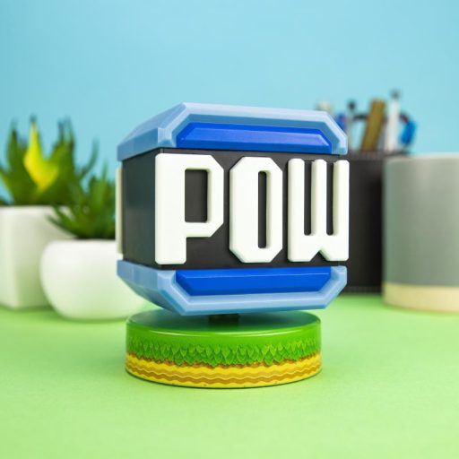 Super Mario POW blokk lámpa