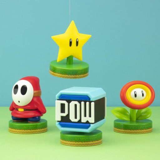 Super Mario POW blokk lámpa