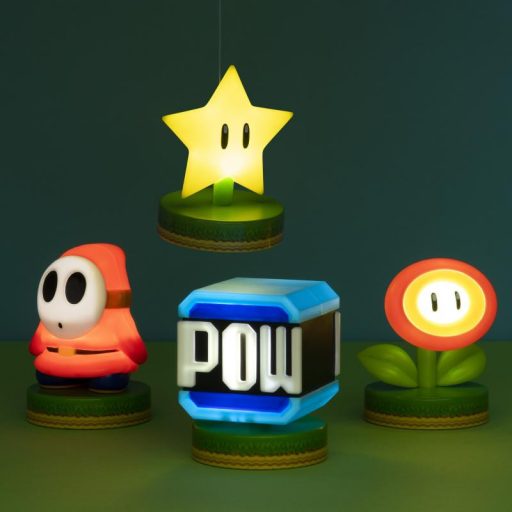 Super Mario POW blokk lámpa