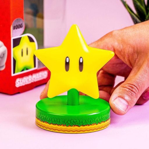 Super Mario - Super Star lámpa 