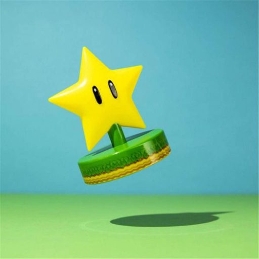 Super Mario - Super Star lámpa 