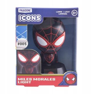 Marvel Spiderman Miles Morales Ikon Lámpa