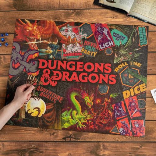 Dungeons and Dragons puzzle 1000 db