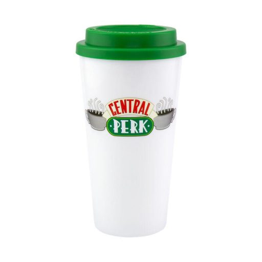 Friends Central Perk Ajándékcsomag: bevásárlótáska, utazó bögre, kulcstartó