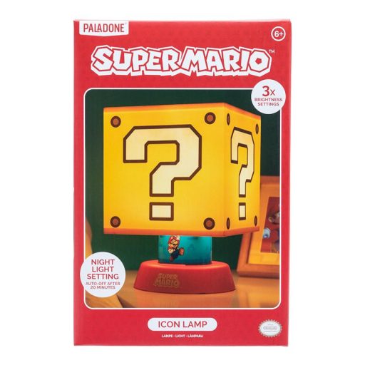Super Mario Ikon lámpa 28 cm