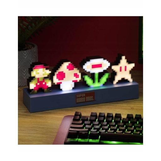 Super Mario Bros Ikonok Lámpa