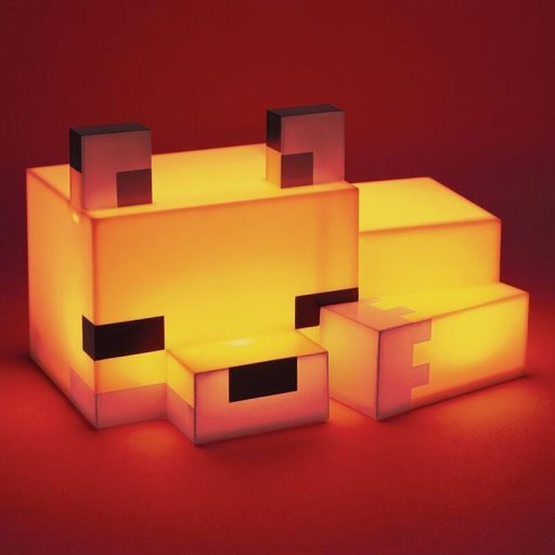 Minecraft Fox Róka lámpa 16 cm