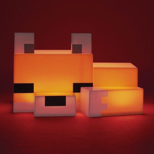 Minecraft Fox Róka lámpa 16 cm
