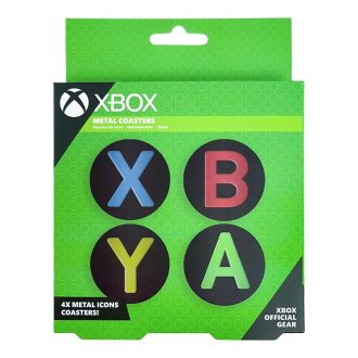 Xbox fém poháralátétek 4 db