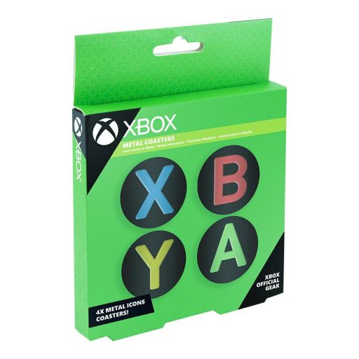 Xbox fém poháralátétek 4 db