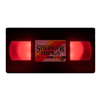 Stranger Things VHS kazetta logó lámpa