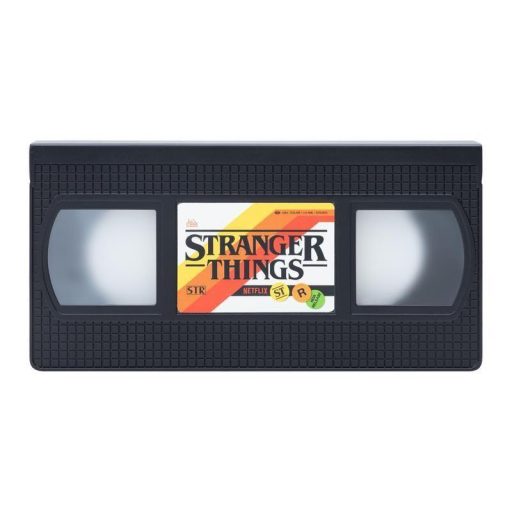 Stranger Things VHS kazetta logó lámpa