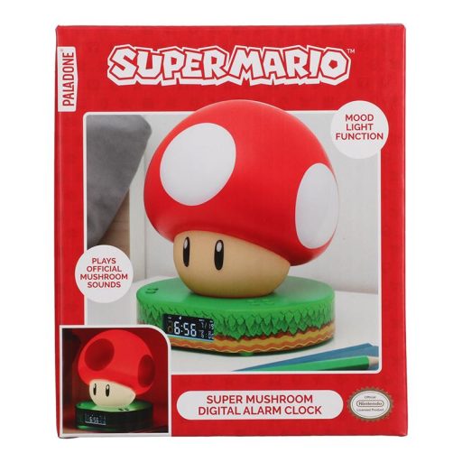 Super Mario Gomba Digitális Ébresztőóra