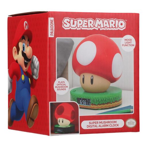 Super Mario Gomba Digitális Ébresztőóra