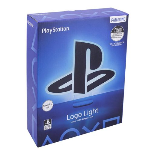 Playstation Asztali/Fali Logo Lámpa (h: 24 cm)