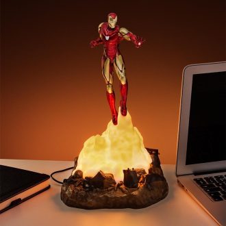 Marvel Iron-Man Vasember Dioráma Lámpa 31 cm
