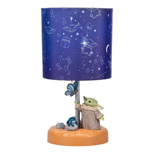 Star Wars Mandalorian Yoda Dioráma Lámpa 34 cm