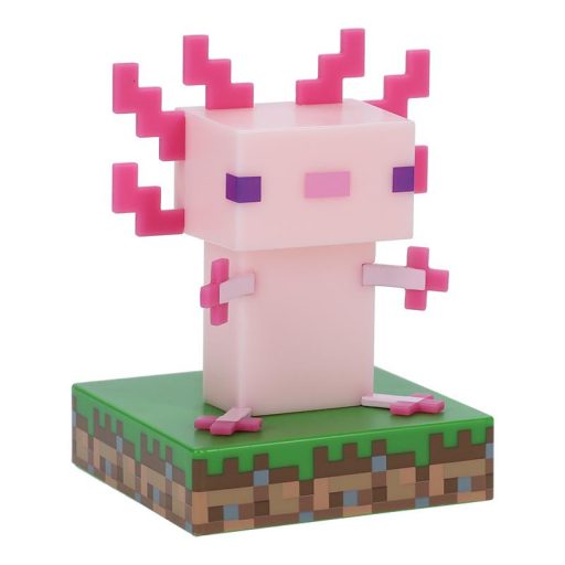 Minecraft Axolotl lámpa