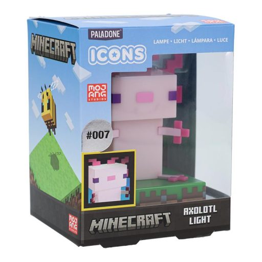 Minecraft Axolotl lámpa