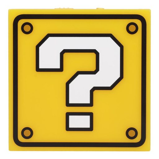 Super Mario kérdésblokk éjszakai lámpa