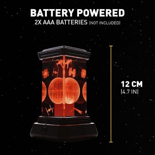 Star Wars Death Star Hologram lámpa 