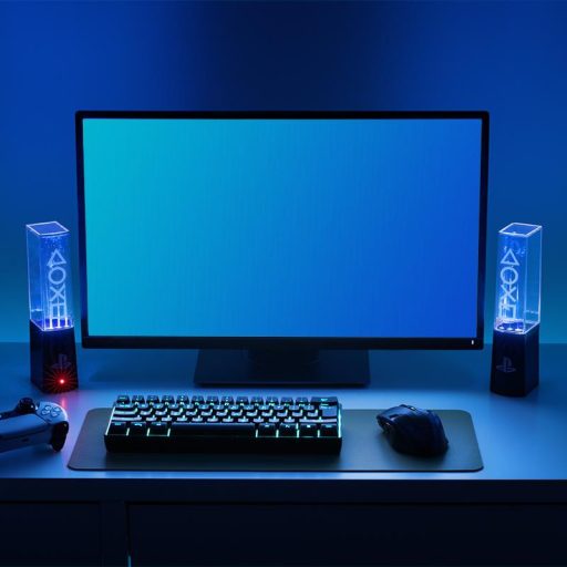 Playstation hangreaktív lámpa, 2 db-os készlet