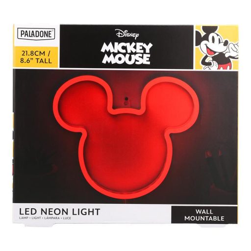 Disney Mickey egér fali LED Neon Lámpa