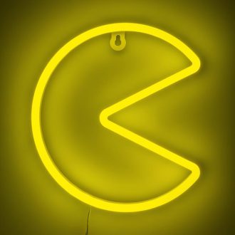 Pac-Man fali LED Neon Lámpa 
