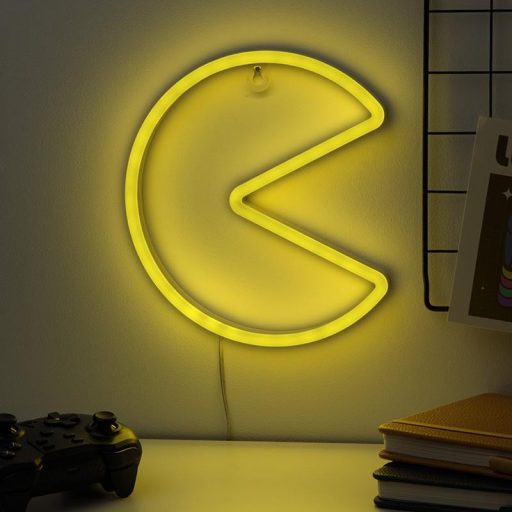 Pac-Man fali LED Neon Lámpa 