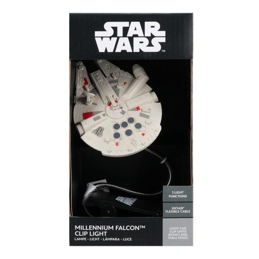 Star Wars Millennium Falcon olvasó lámpa csipesszel