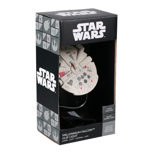 Star Wars Millennium Falcon olvasó lámpa csipesszel