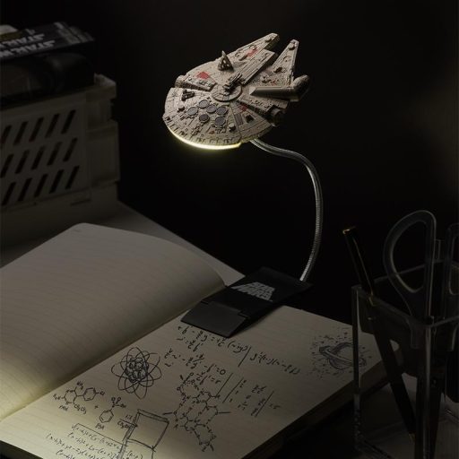Star Wars Millennium Falcon olvasó lámpa csipesszel